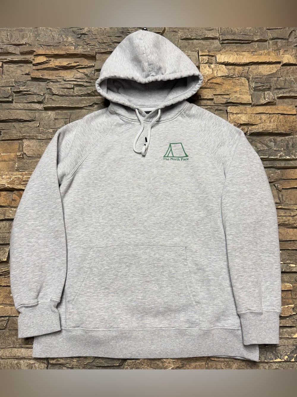 The North Face Places‎ We Love Hoodie Sweatshirt Womens Large TNF Gray Pullover